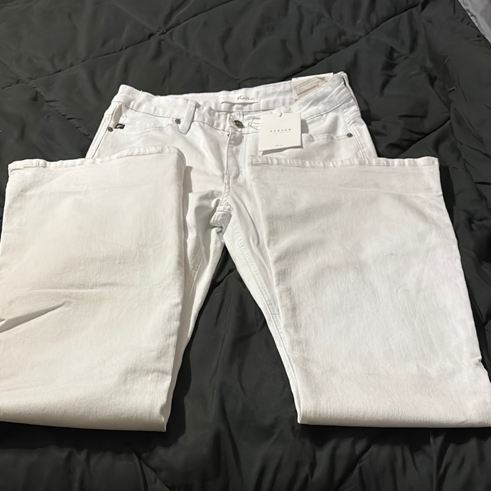 KanCan White Straight Leg Jeans Premium Denim